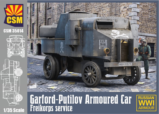 Copper State Models CSM35014 1:35 Garford-Putilov Freikorps armoured car