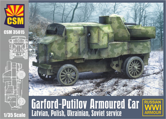 Copper State CSM35015 1:35 Garford-Putilov Armoured Car