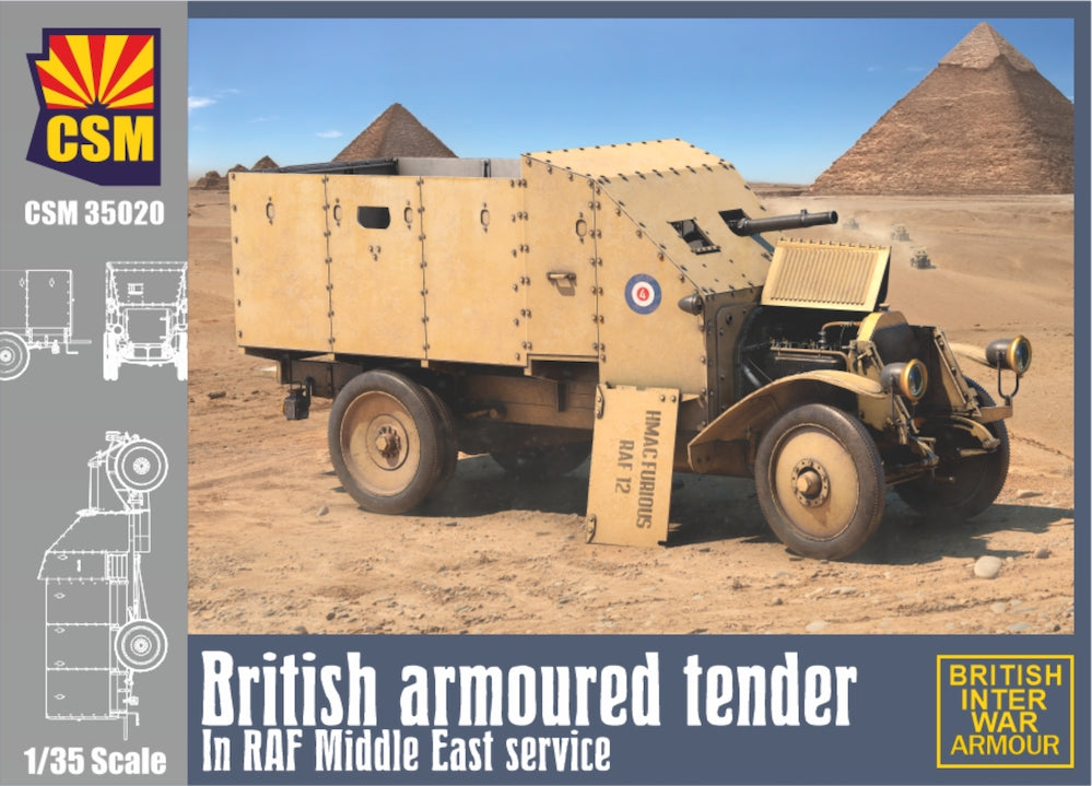 Copper State CSM35020 1:35 British Armoured Tender RAF Middle East Service