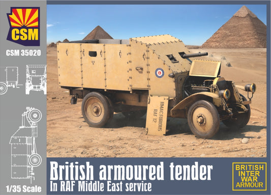 Copper State CSM35020 1:35 British Armoured Tender RAF Middle East Service
