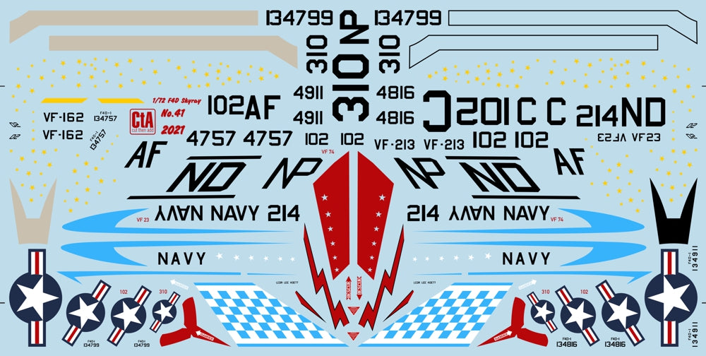 CtA Cut then Add CTA-041 1:72 Douglas F4D Skyray