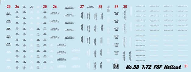 CtA Cut then Add CTA-053 1:72 Grumman F6F Hellcat