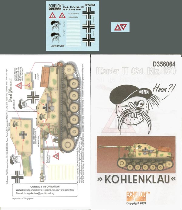 Echelon FD D356064 1:35 Marder II