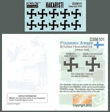Echelon FD D356101 1:35 Finnish Army Sturmi Hakaristis