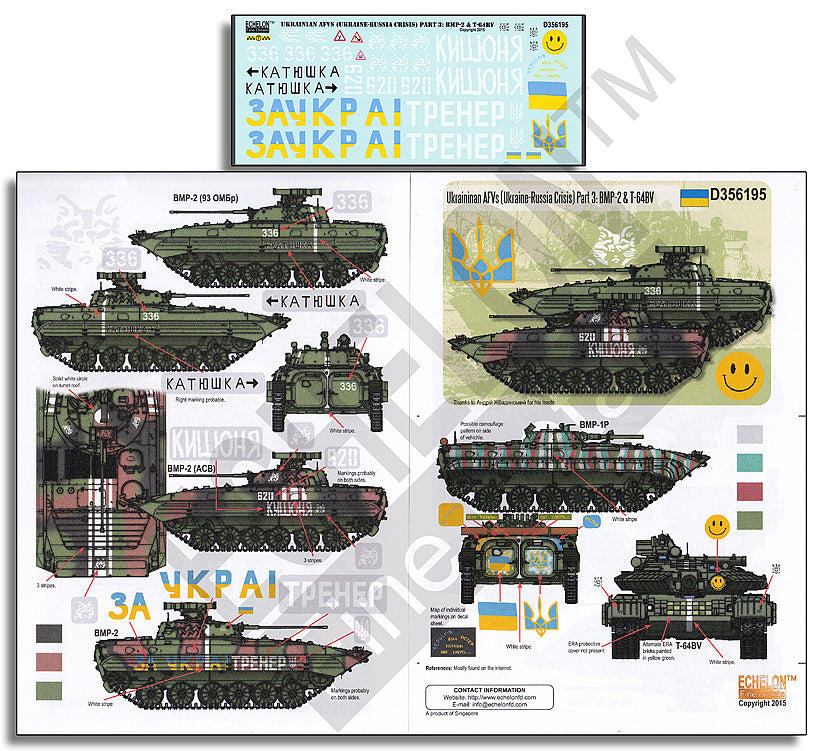 Echelon FD D356195 1:35 Ukrainian AFVs