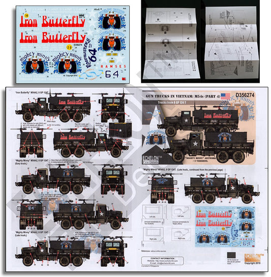 Echelon FD D356274 1:35 Trucks in Vietnam: M54s