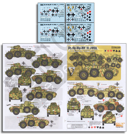 Echelon FD D356289 1:35 Pz.Sp.Wg.AB 41 201