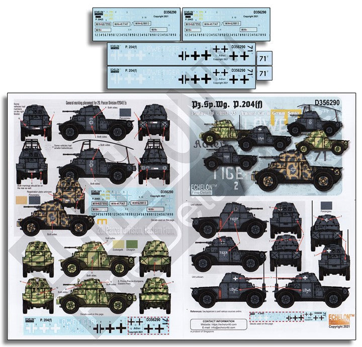 Echelon FD D356290 1:35 Pz.Sp.Wg