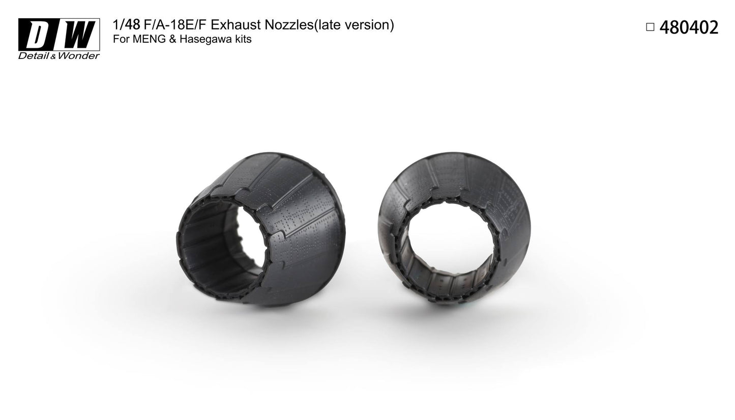Detail & Wonder DAW480402 1:48 Boeing F/A-18E/F Hornet Exhaust Nozzles