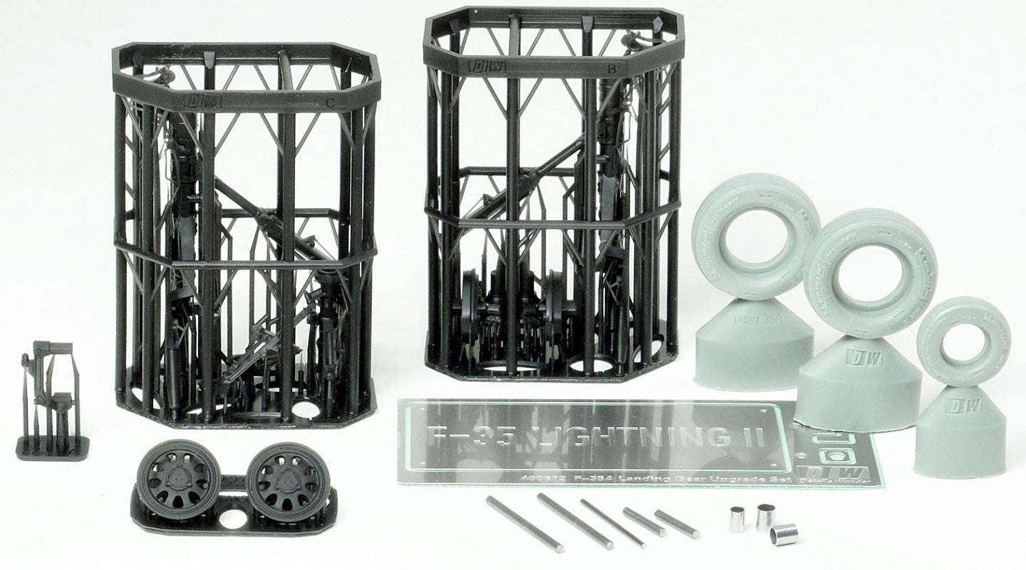 Detail & Wonder DAW480612 1:48 Lockheed-Martin F-35A Lightning II landing gear