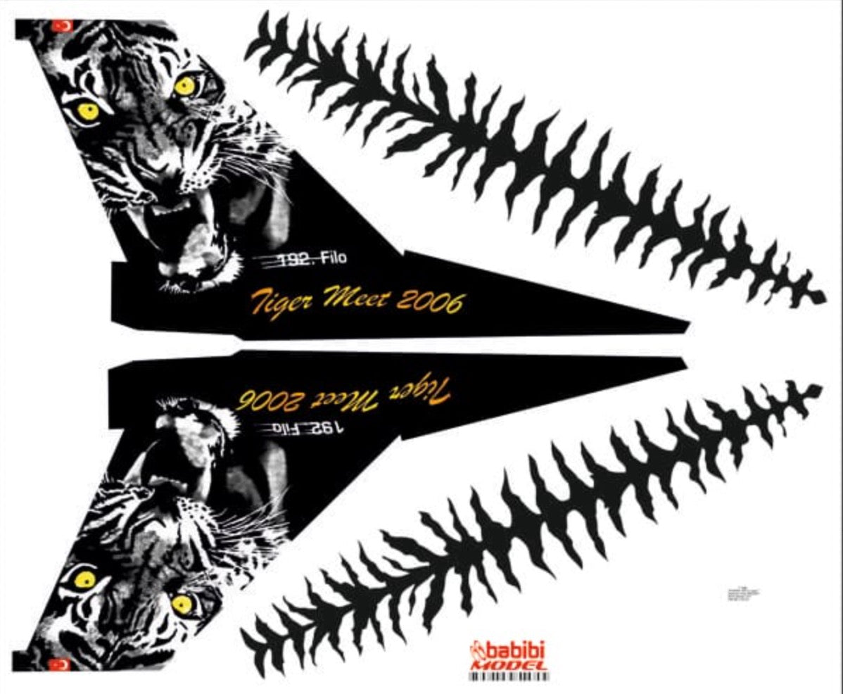 Babibi DBT-01015 1:48 F-16D NATO Tigermeet 2006 Special Tail
