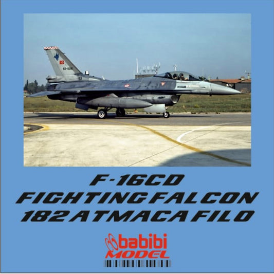 Babibi DBT-01086 1:32 F-16C/D 182 Atmaca Sqn Old Scheme