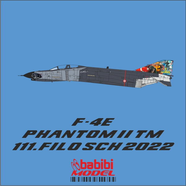 Babibi Models DBT-01393 1:72 McDonnell F-4E Phantom TM Panther Sq