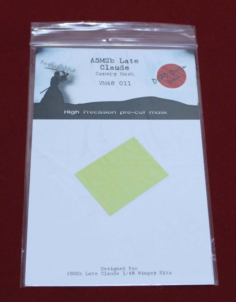 Dead Design Models DDMVM48011 1:48 Mitsubishi A5M2b 'Claude' canopy mask