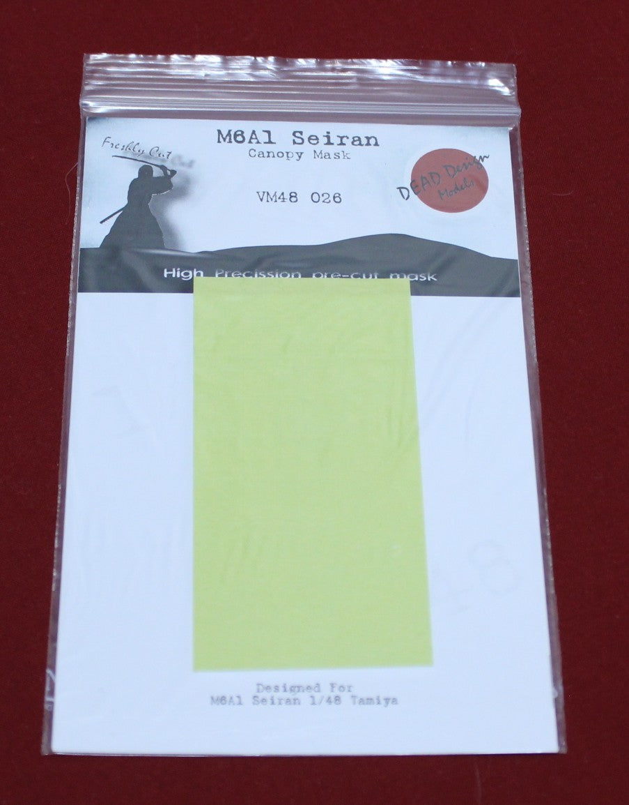 Dead Design Models DDMVM48026 1:48 Aichi M6A1 Seiran canopy paint frame mask