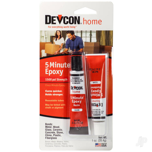 Devcon 5 Minute Epoxy (2x .5oz Tubes) 20545