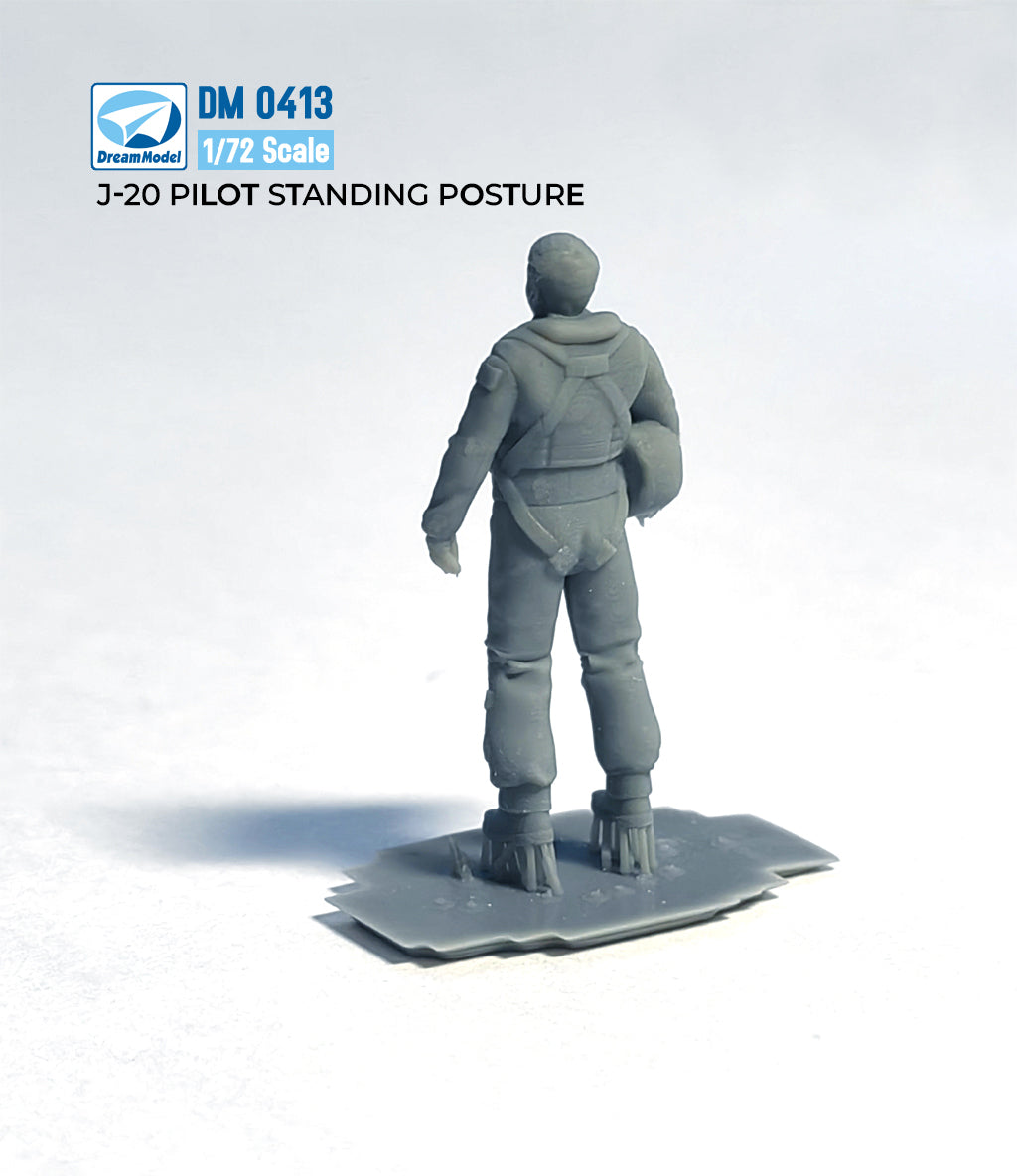 Dream Model DM0413 1:72 PLAAF Pilots for Chengdu J-20