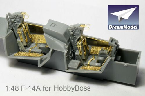 Dream Model DM2014 1:48 Grumman F-14A Tomcat cockpit and details set