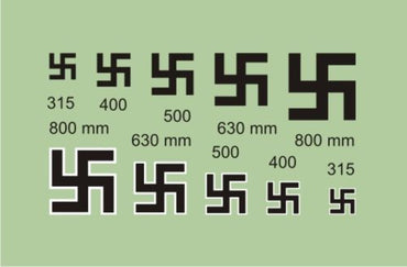 Mark I Decals DMK14422 1:144 Luftwaffe/German Swastikas