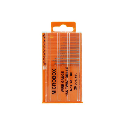 Shesto DR4001 20 x Minidrill bits 0.3mm-1.6