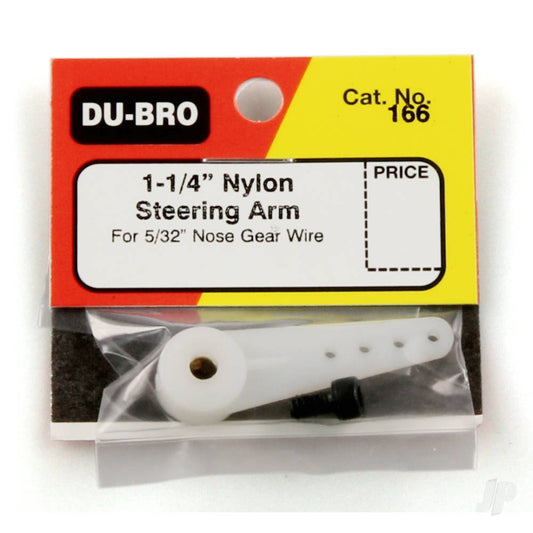 Dubro 1-1/4in Nylon Steering Arm Only (1 pc per package) 166