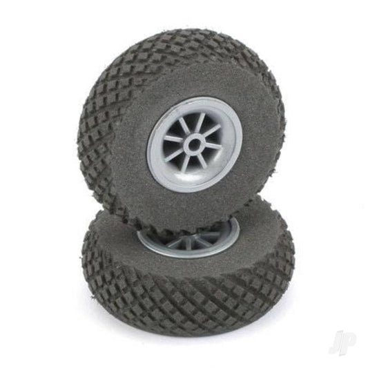 Dubro 3in Diamond Lite Wheels (76mm) (1 pair per card) 300DL