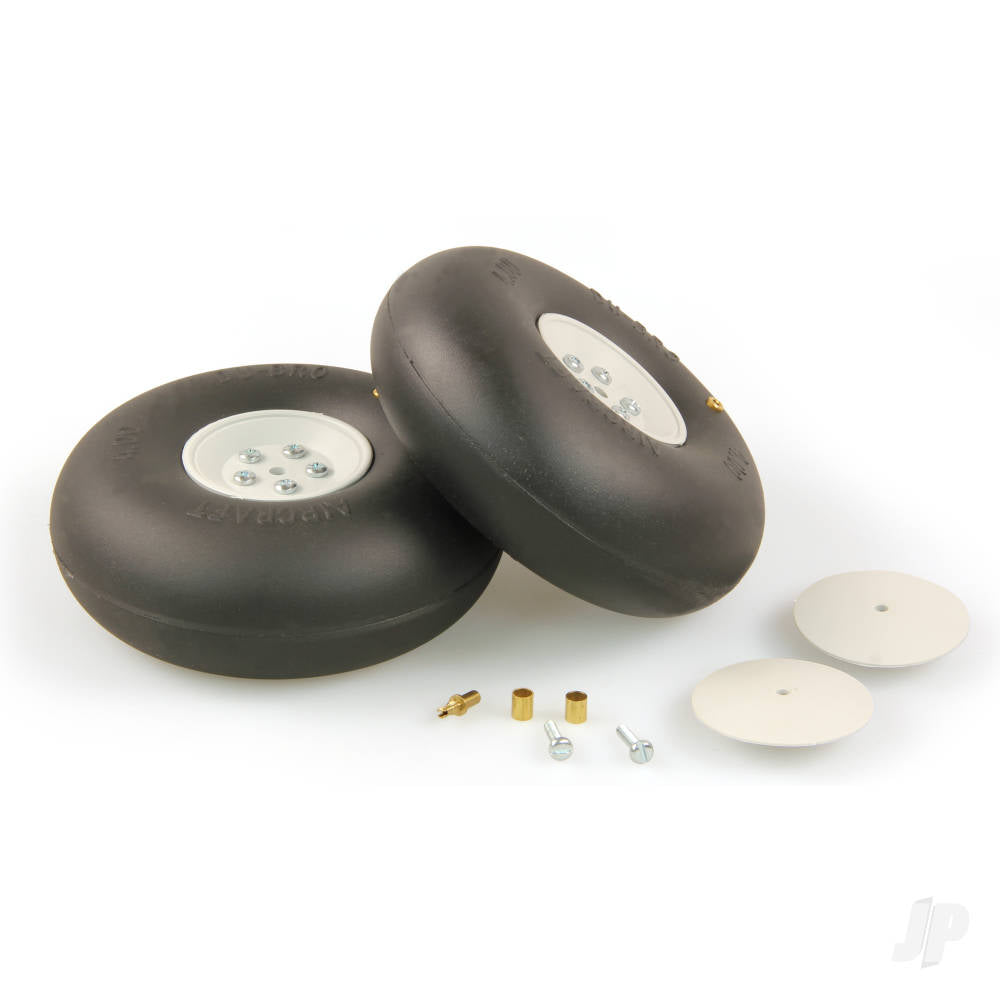 Dubro 4in diameter Big Wheels (1 pair per card) 400RV