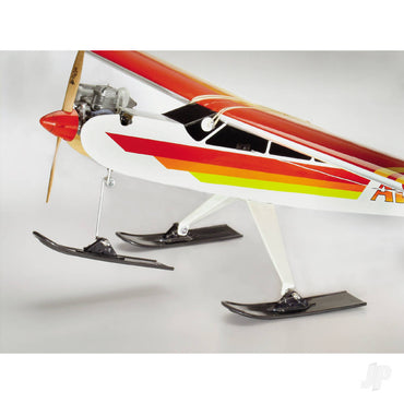 Dubro Snowbird Skis Main, Black (2 pcs per package) 825