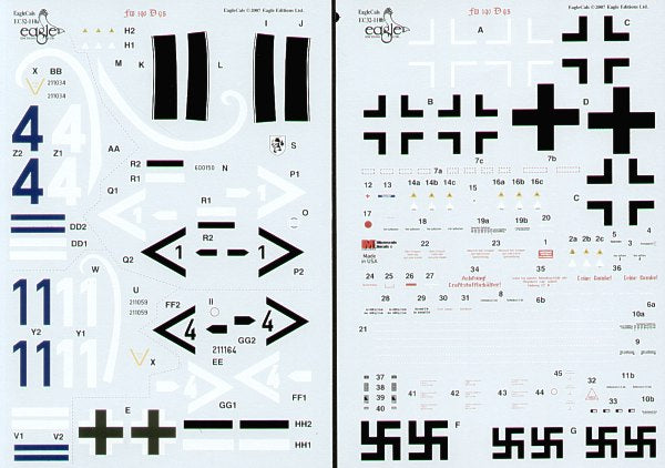 Eagle Cal EAG32110 1:32 Focke-Wulf Fw-190D-9 Part 3