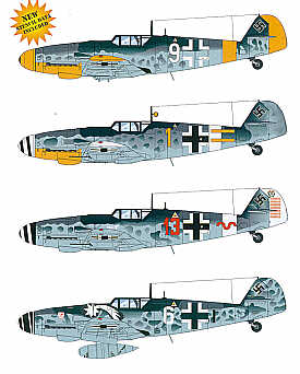 Eagle Cal EAG48028 1:48 Messerschmitt Bf-109G-6