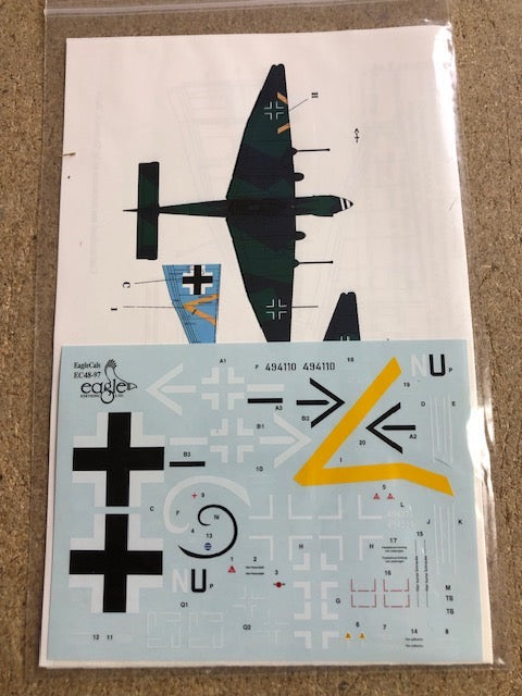 Eagle Cal EAG48097 1:48 Junkers Ju-87G-2 'Stuka's Part 1 ' <