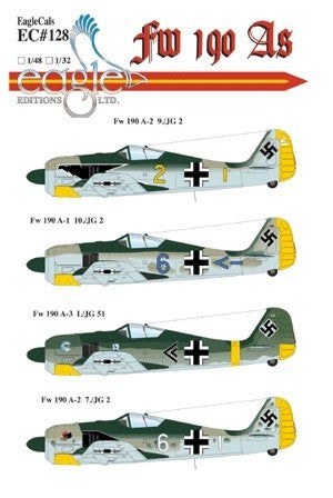 Eagle Cal EAG48128 1:48 Focke-Wulf Fw-190A