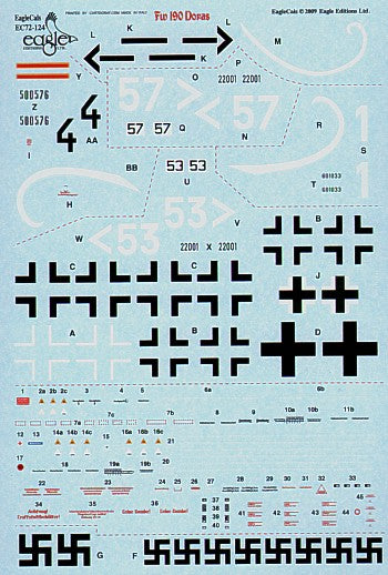 Eagle Cal EAG72124 1:72 Focke-Wulf Fw-190D