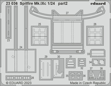 Eduard Big-Ed EBIG2405 Supermarine Spitfire Mk.IXc 1:24