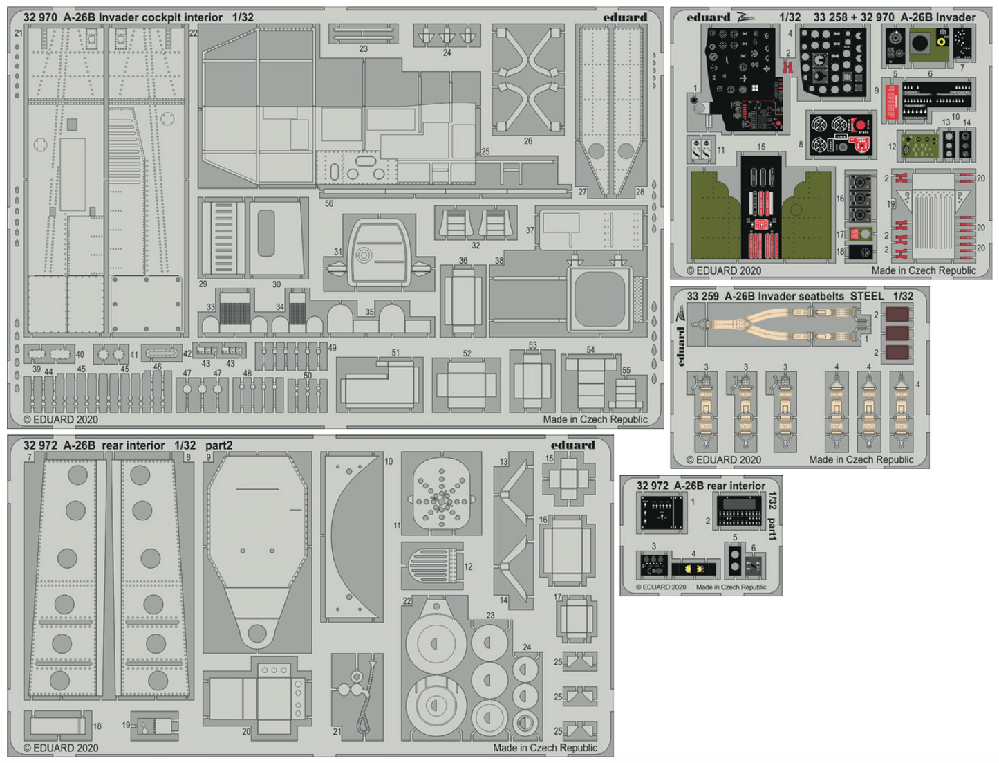 Eduard Big-Ed EBIG33119 1:32 Douglas A-26B Invader part I