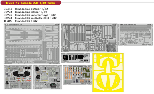 Eduard Big-Ed EBIG33142 1:32 Panavia Tornado ECR