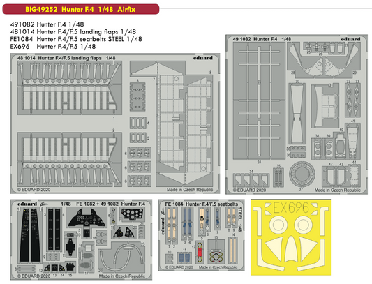 Eduard Big-Ed EBIG49252 1:48 Hawker Hunter F.4