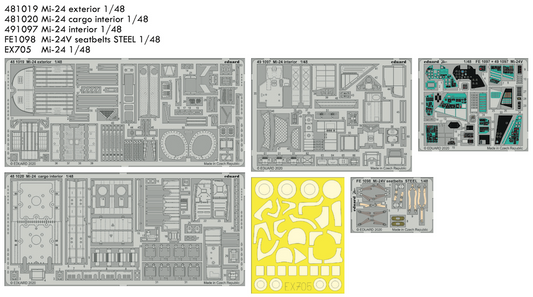 Eduard Big-Ed EBIG49260 1:48 Mil Mi-24V