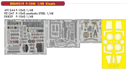 Eduard Big-Ed EBIG49319 1:48 Lockheed F-104S