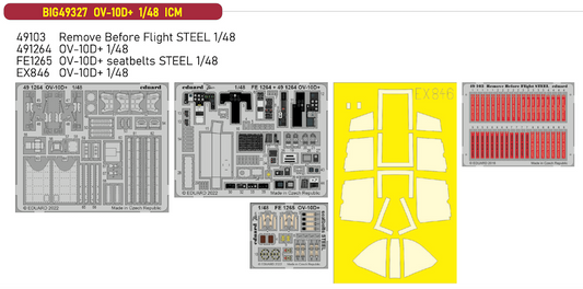 Eduard Big-Ed EBIG49327 1:48 North-American/Rockwell OV-10D+ Bronco