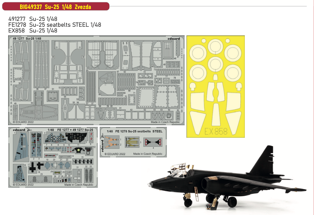 Eduard Big-Ed EBIG49337 1:48 Sukhoi Su-25