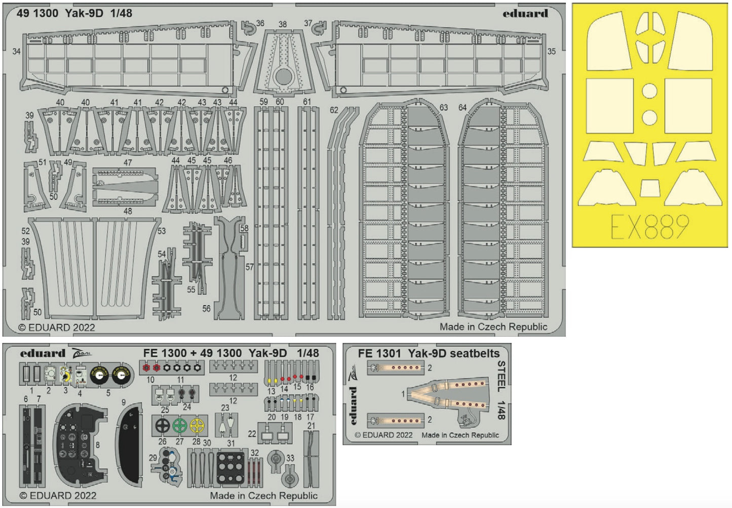 Eduard Big-Ed EBIG49351 1:48 Yakovlev Yak-9D