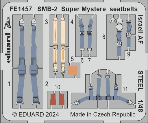 Eduard Big-Ed EBIG49420 Dassault SMB-2 Super Mystere 1:48