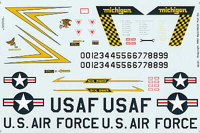 Experts Choice EC4831 1:48 F-106A Delta Dart 191FIG Michigan ANG