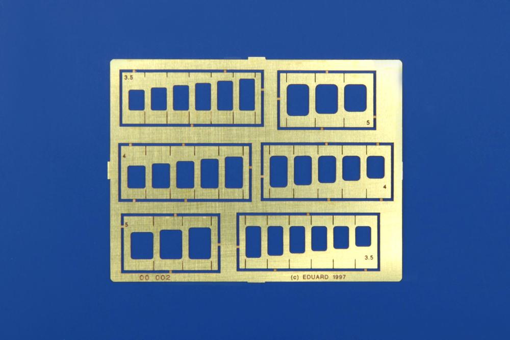 Eduard ED00002 Squares and Oblongs templates