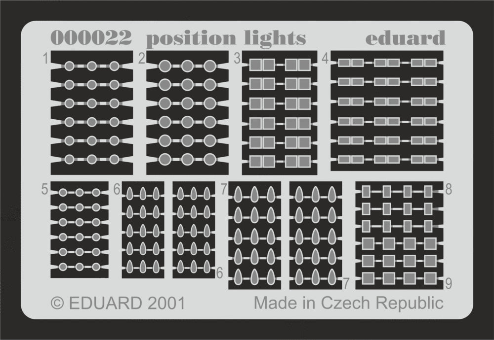 Eduard ED00022 Position lights