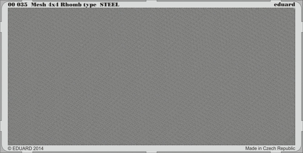 Eduard ED00035 Mesh 4x4 Rhomb type STEEL
