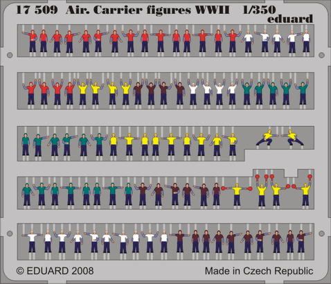 Eduard ED17509 1:350 Aircraft Carrier Figures WWII