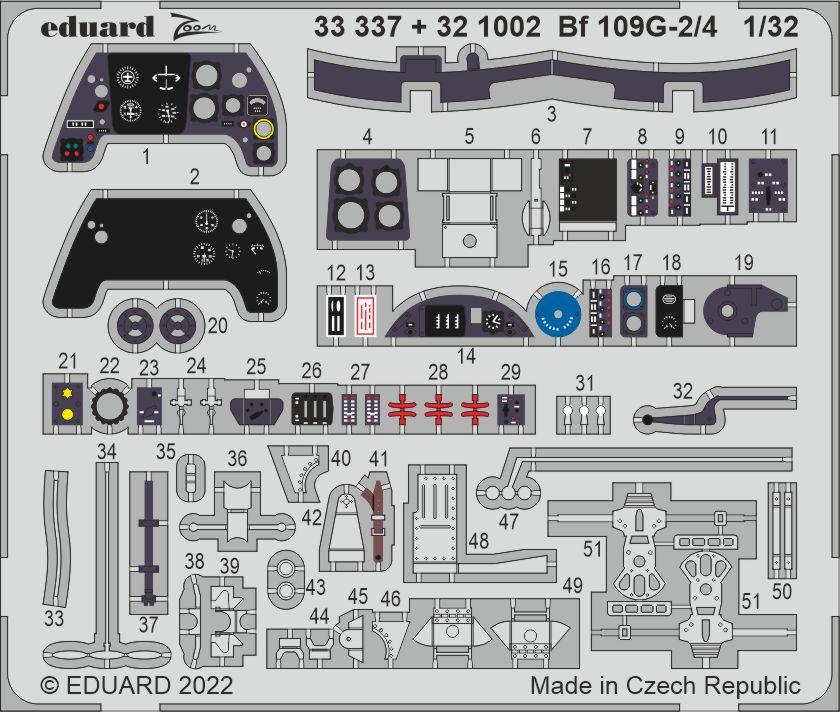 Eduard ED321002 1:32 Messerschmitt Bf-109G-2/4