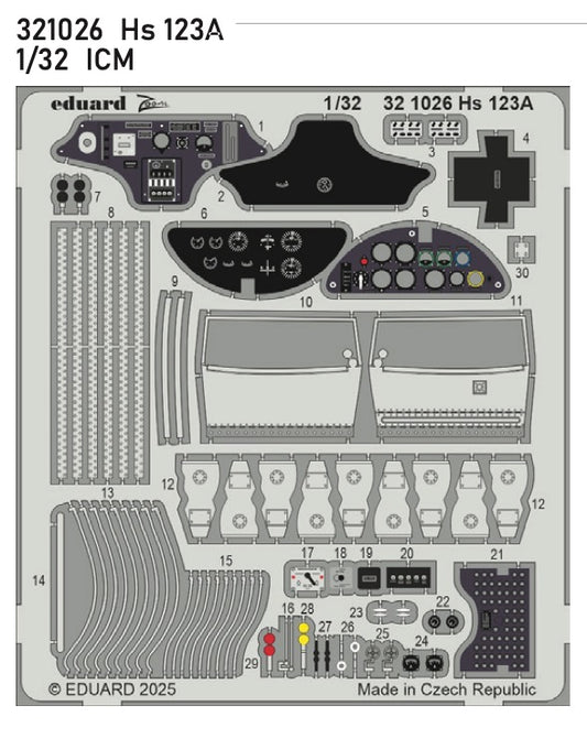 Eduard ED321026 Henschel Hs-123A 1:32